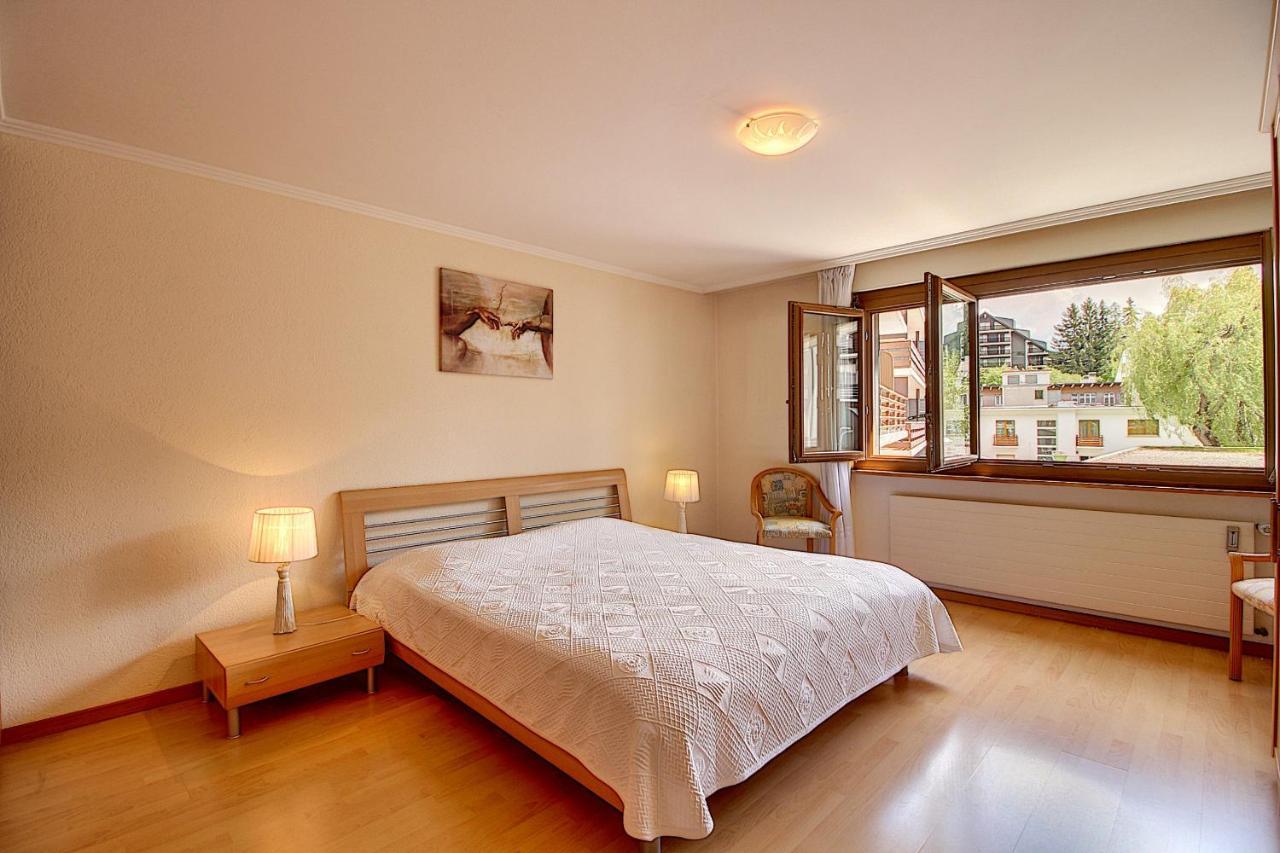 Plein Coeur De Montana Avec Parking Au Pied Du Ski-Lift! Apartment Crans-Montana Exterior photo